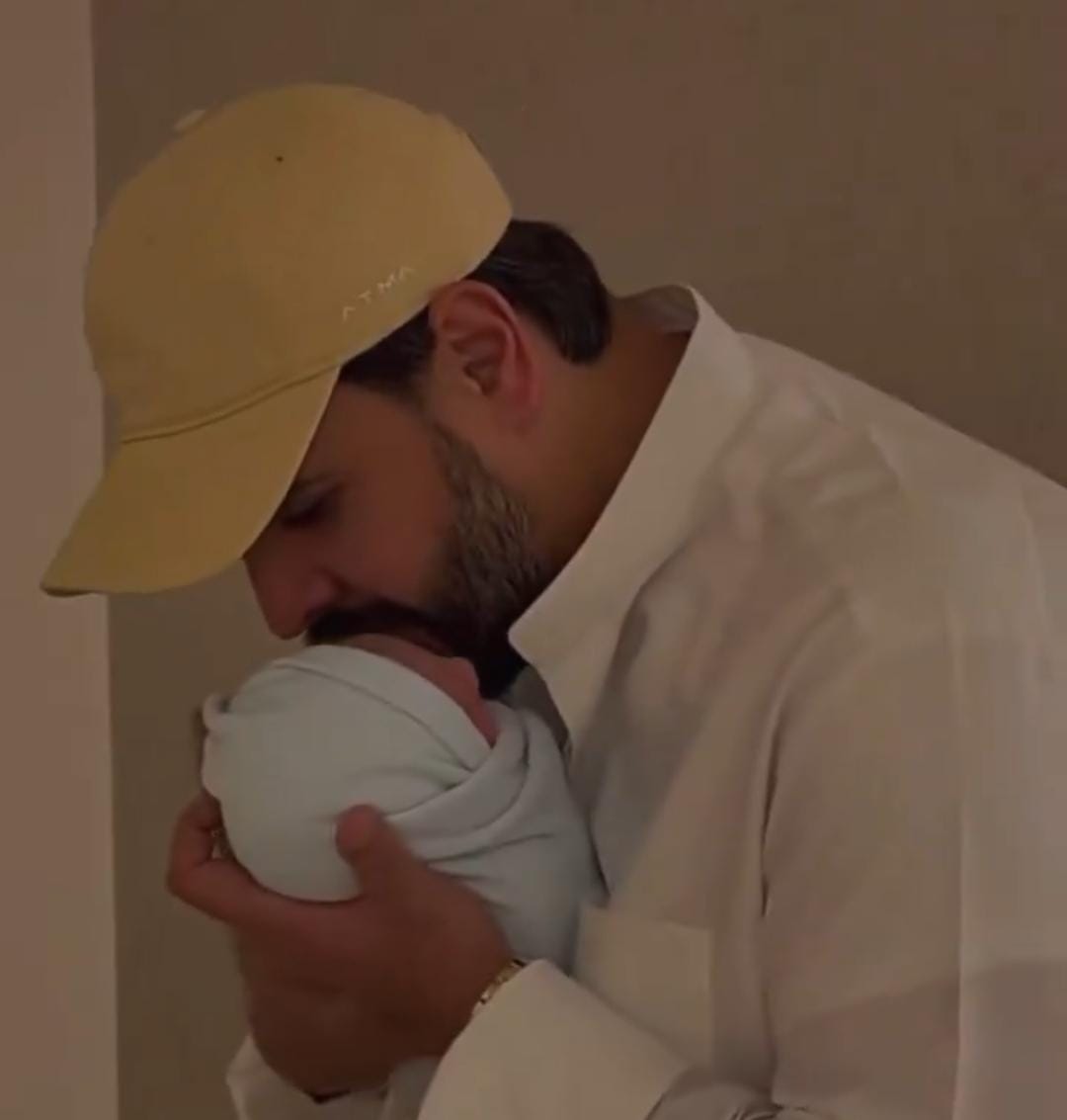 الفاشنيستا دانة الطويرش ترزق بتوأم .. فيديو وصور