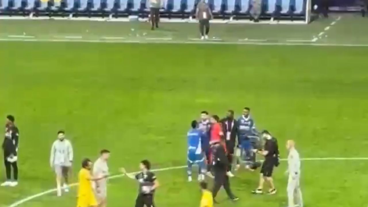 سالم الدوسري والحربي يجبران ميتروفيتش على الاحتفال.. فيديو