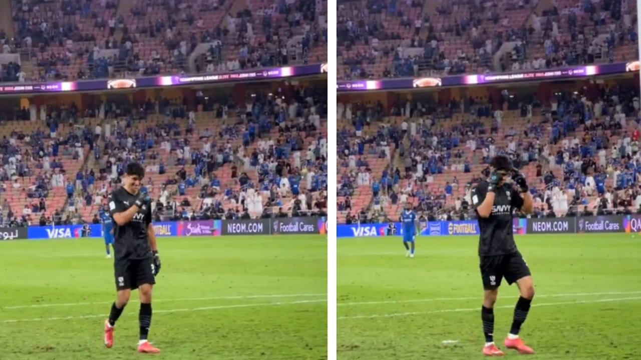 بونو لجماهير الأهلي: أنتم على رأسي .. فيديو