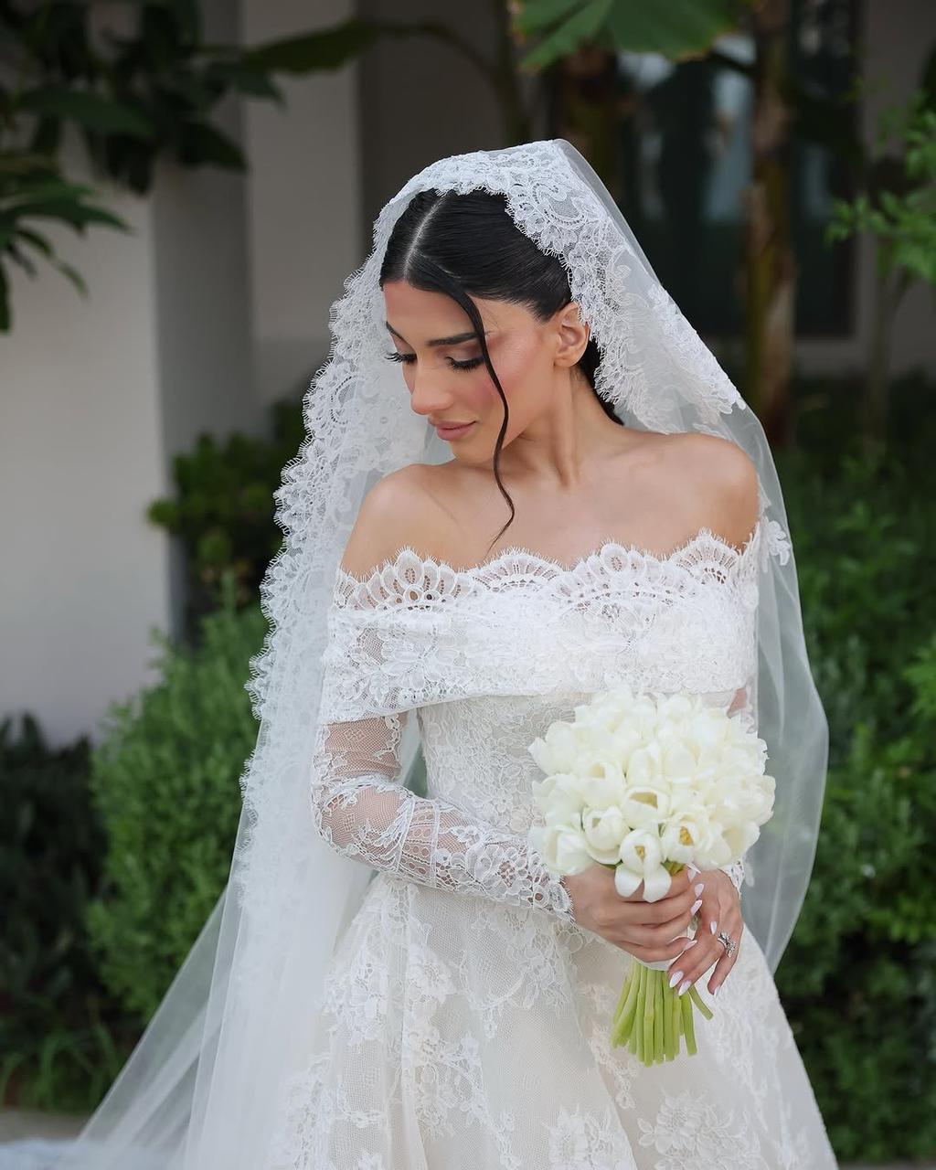 نارين بيوتي تشارك أولى صور حفل الزفاف .. صور