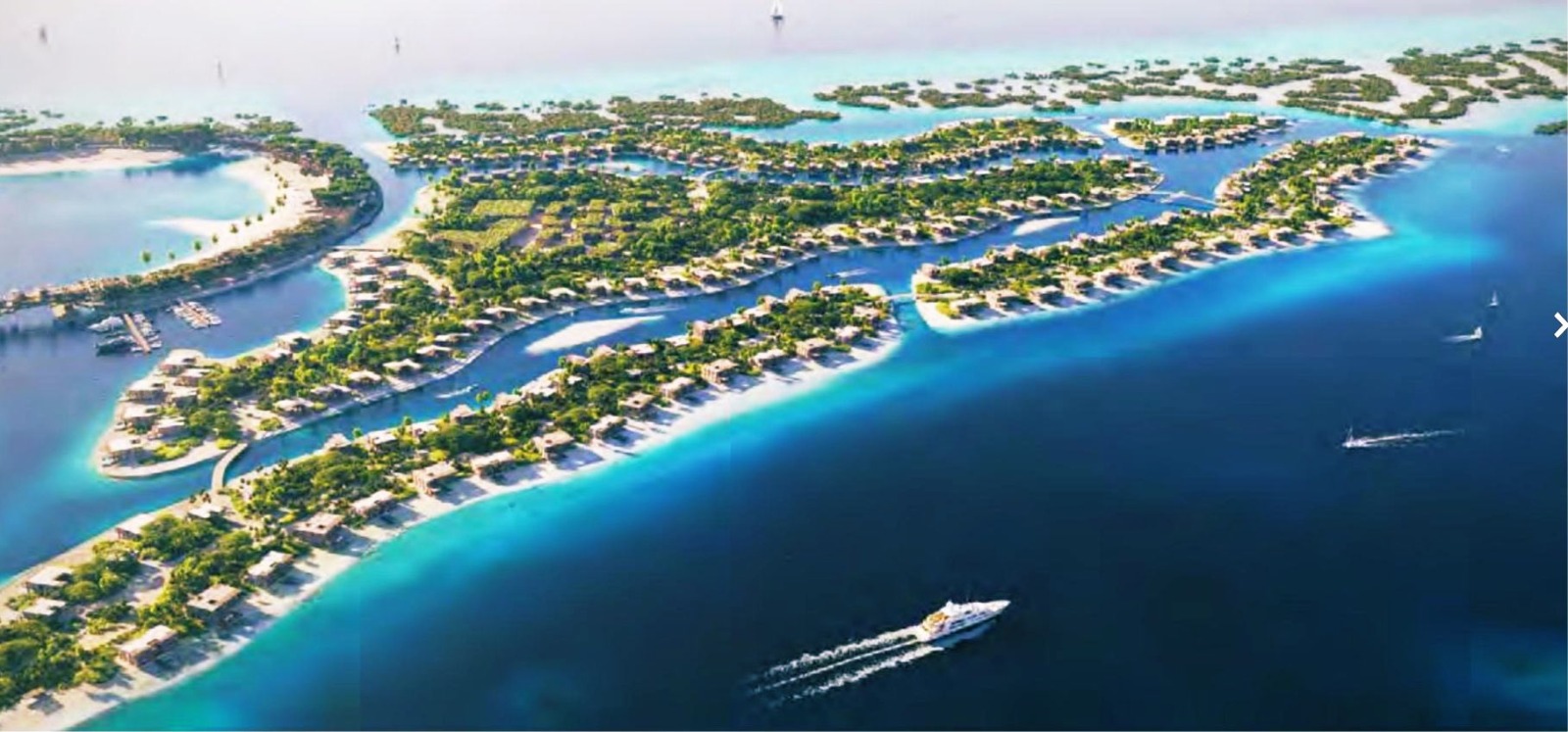 لقطات بديعة من تصميم جزيرة لاحق بوجهة البحر الأحمر .. فيديو