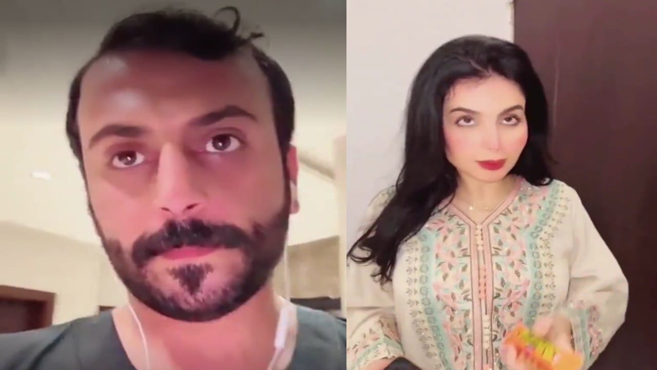 سعيد الزهراني يفاجئ زوجته صالحة القحطاني بمقلب طريف.. فيديو