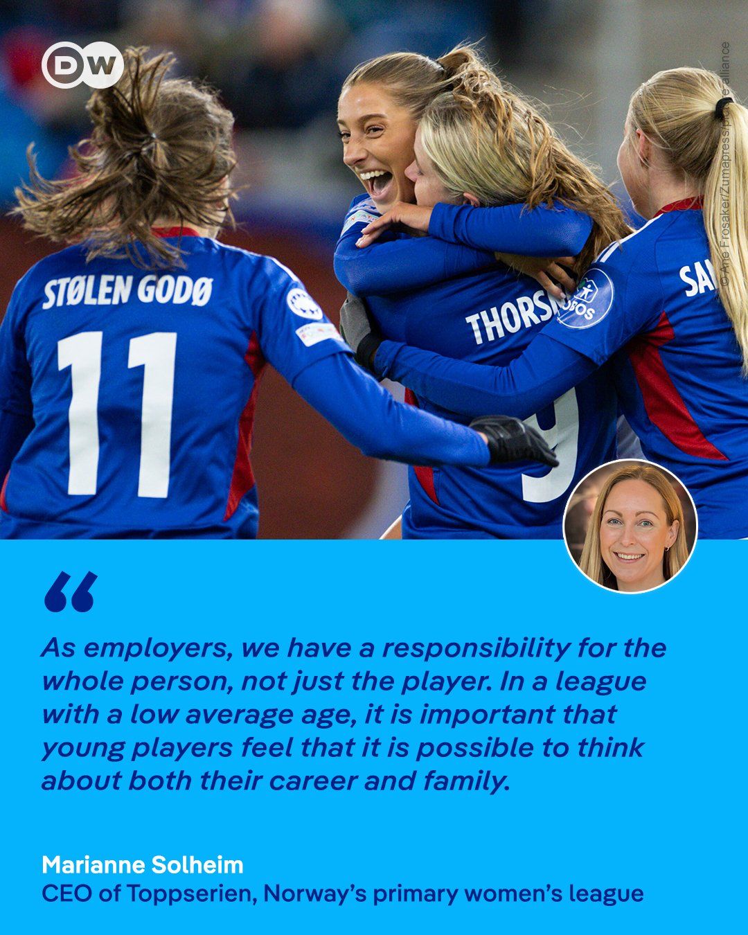 الدوري النرويجي يعزز لوائحه بمكافئات خيالية للاعبات الحوامل