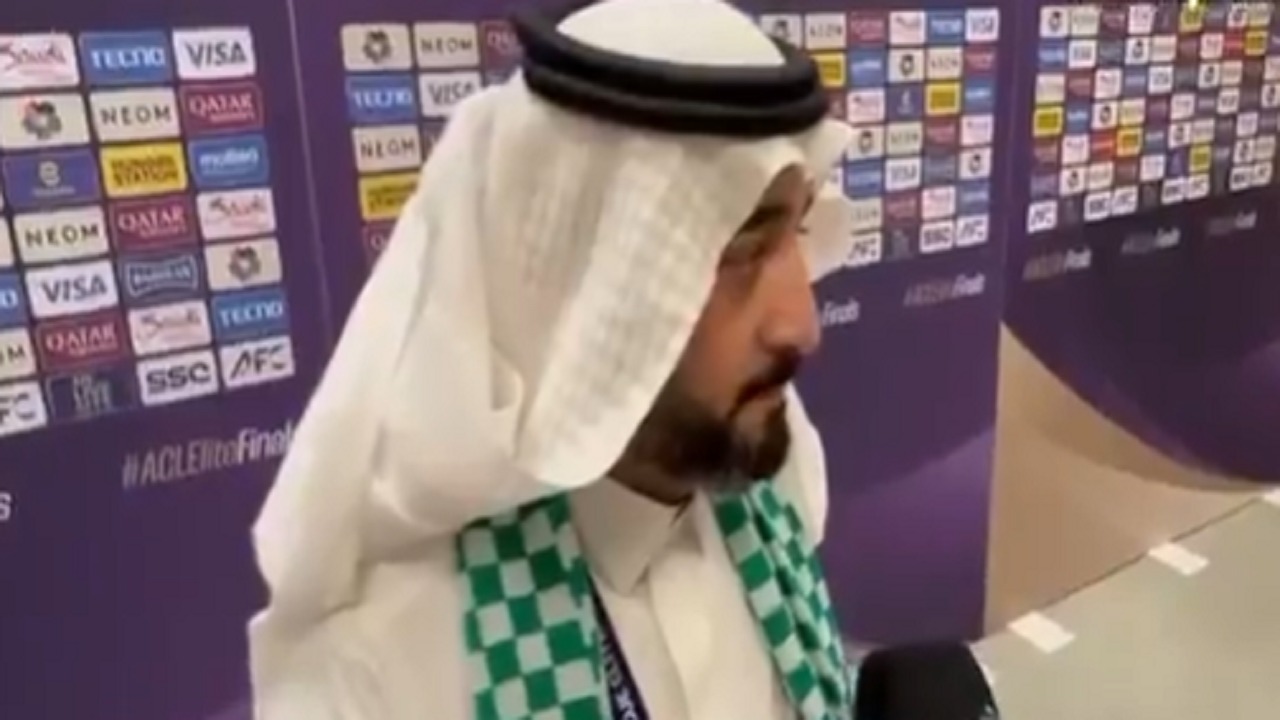 الغامدي: هذه نسخة مختلفة من الأهلي وبإذن الله نحتفل باللقب.. فيديو
