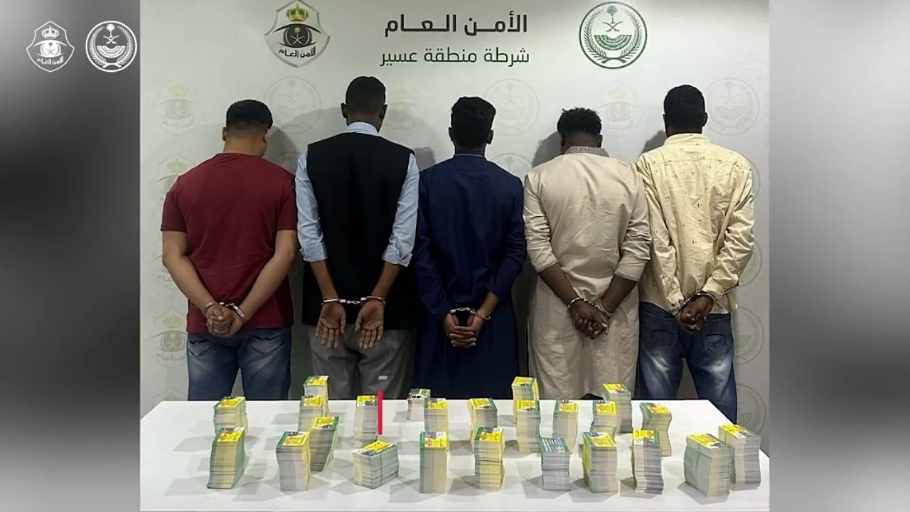 الأمن العام يضبط شبكات نصب وسرقة بمكة وعسير .. فيديو