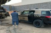 ضبط مقيم لتلويثه البيئة بتفريغ مواد خرسانية في حائل