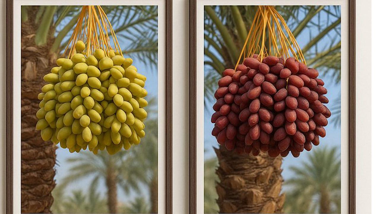 المسند يكشف عن بداية موسم تمر ⁧‫القصيم‬⁩