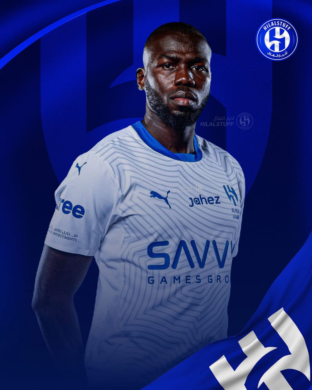 كوليبالي ضمن قائمة الهلال المتجهة إلى أمريكا استعدادا لمونديال الأندية