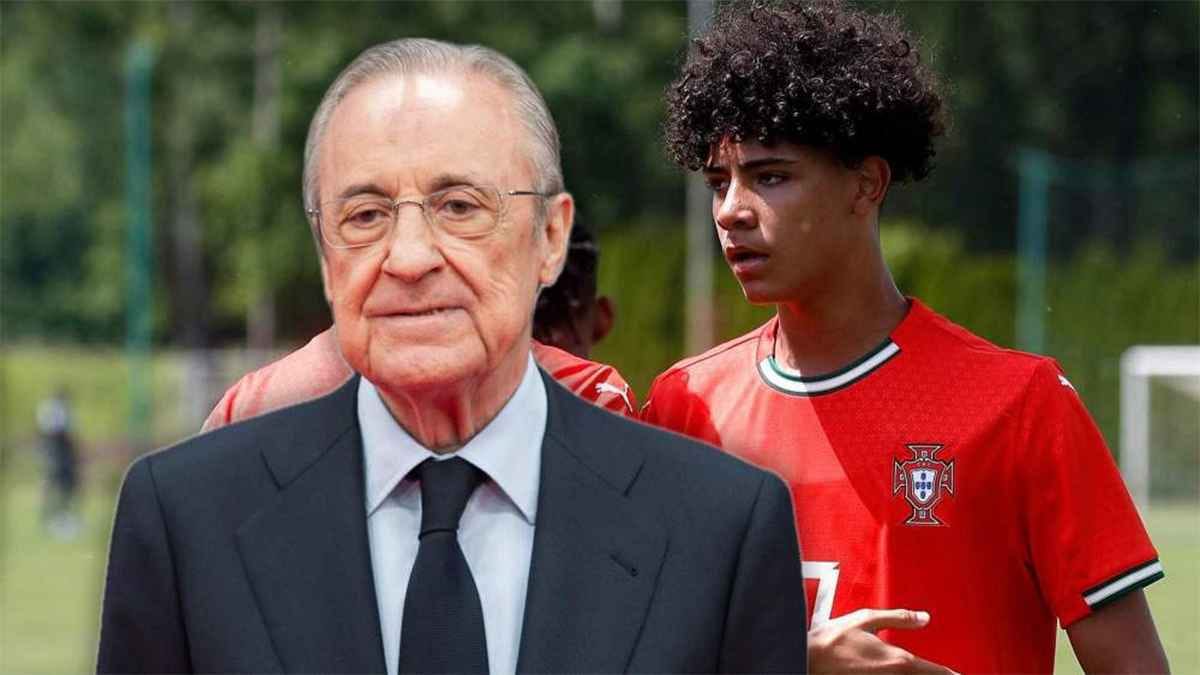 نجل رونالدو يقترب من خلافة والده في ريال مدريد