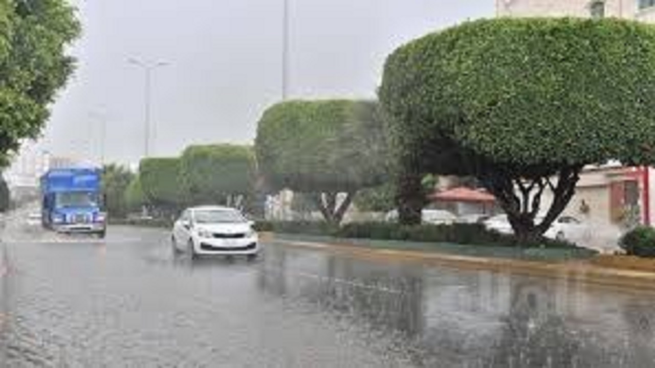 البيئة ترصد هطول أمطار في 8 مناطق