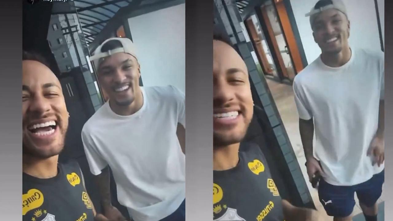 ماركوس ليوناردو برفقة نيمار سوياً في البرازيل.. فيديو