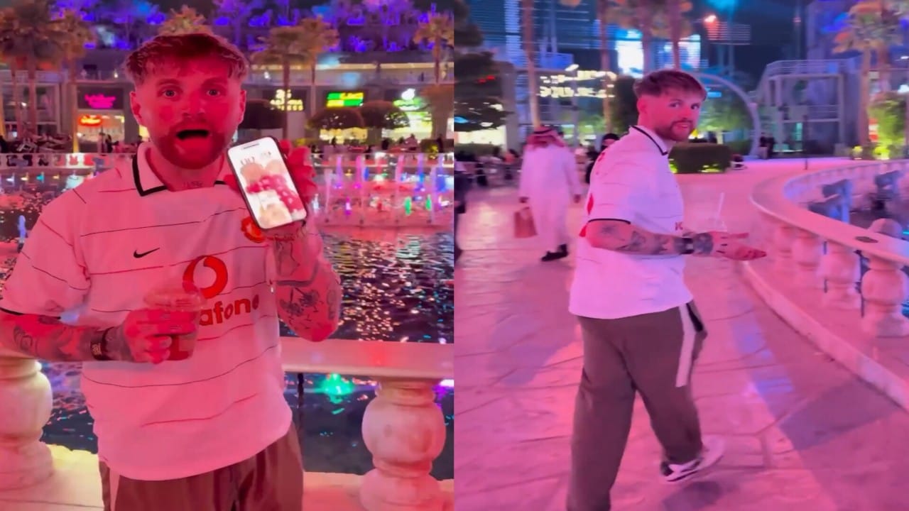صانع محتوى بريطاني يترك جواله في مكان عام بالمملكة ليعود ويجده كما هو.. فيديو