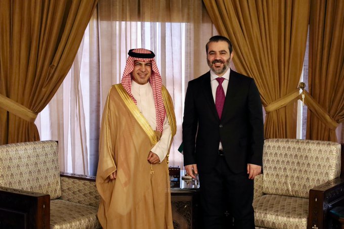 سفير المملكة في دمشق يلتقي وزير الخارجية السوري.. صور