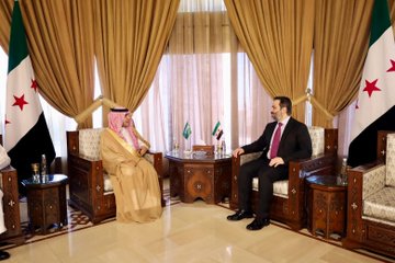 سفير المملكة في دمشق يلتقي وزير الخارجية السوري.. صور