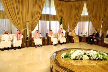 سفير المملكة في دمشق يلتقي وزير الخارجية السوري.. صور