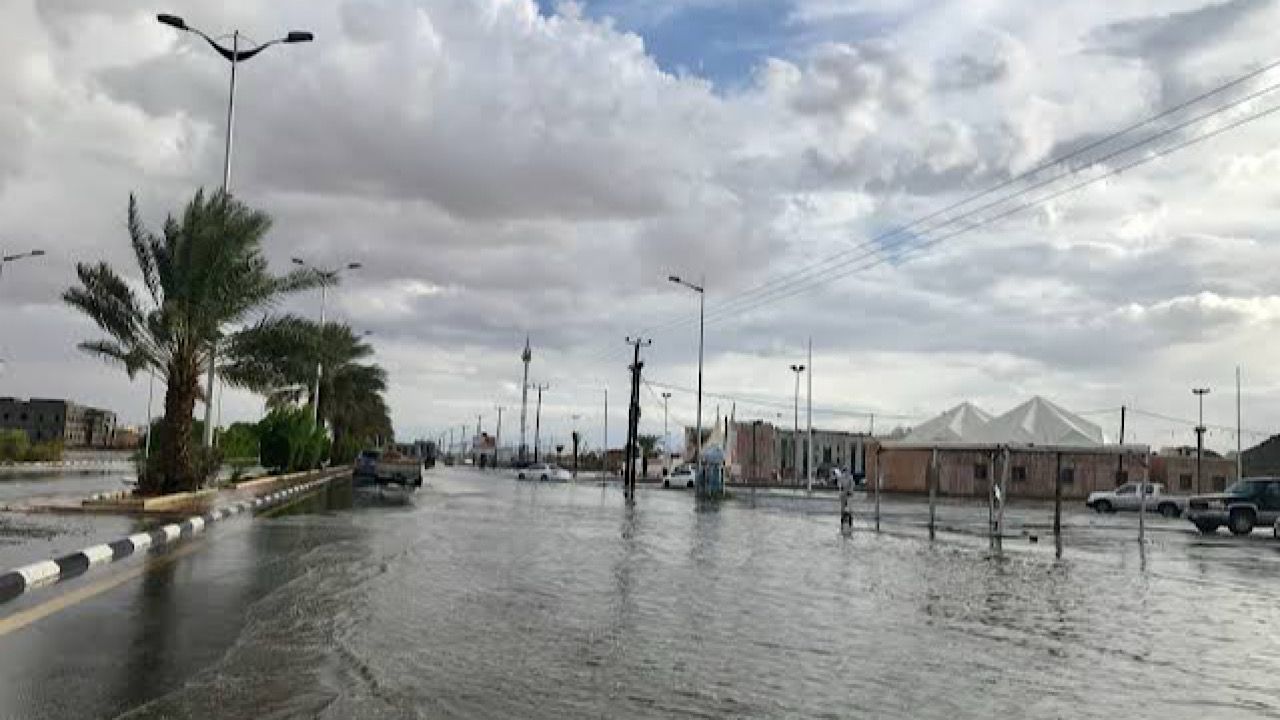 بيشة تسجل أعلى هطول للأمطار في المملكة بـ 26.6 ملم