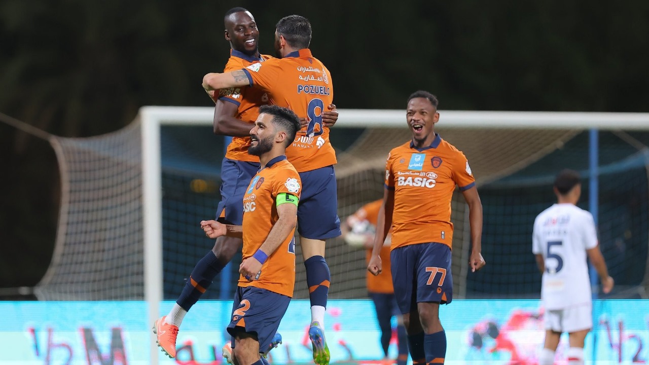 الفيحاء ينتصر على ضمك في دوري روشن