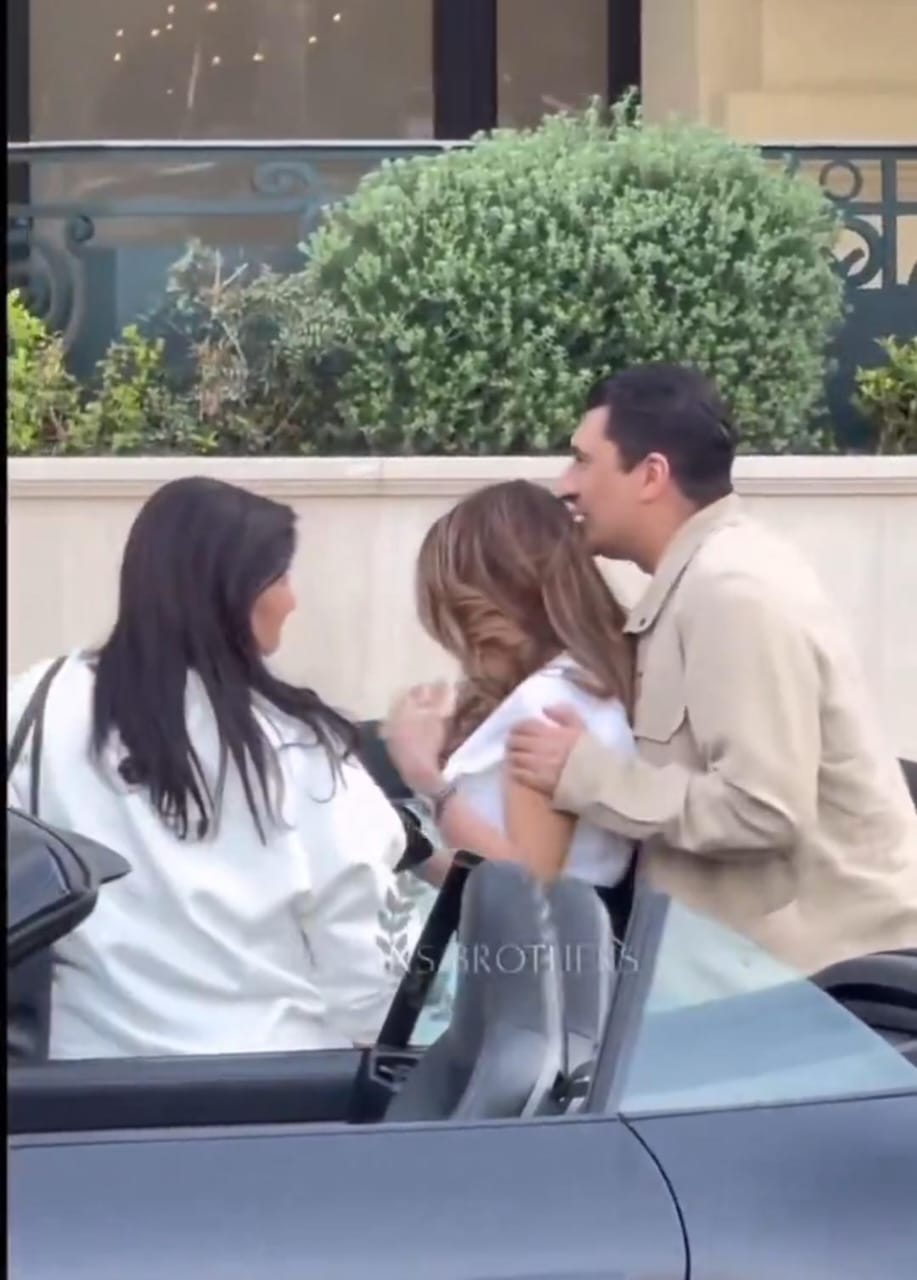 سهم برفقة زوجته الأميرة حصة في فرنسا .. فيديو