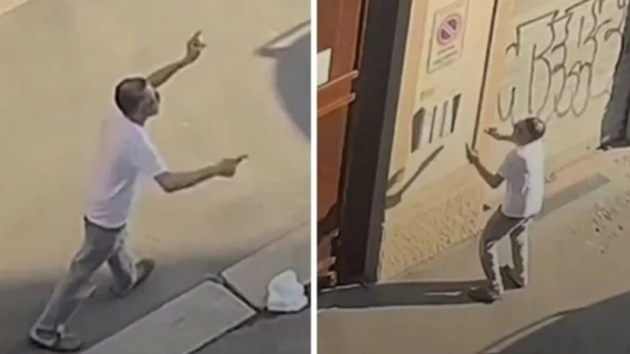 فيديو لزوج مصري في ميلانو يطلق زوجته &#8220;بالثلاثة&#8221; علنًا وسط الشارع