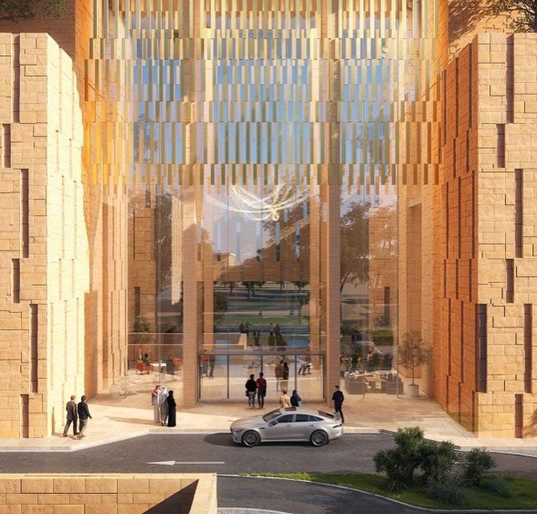 بدء أعمال مشروع برج جديد بطراز سلماني في شمال الرياض .. صور