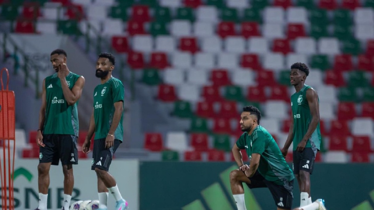 الأخضر يواصل تدريباته ويستعد لمباراة ودية أمام الأردن