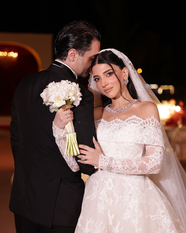 صور جديدة من حفل زفاف نارين بيوتي