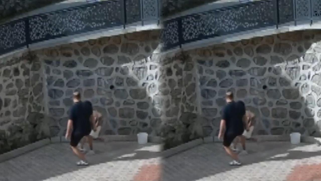 لقطات للطفل السعودي المفقود في نهر بتركيا وهو يلعب مع والدة قبل الحادث.. فيديو