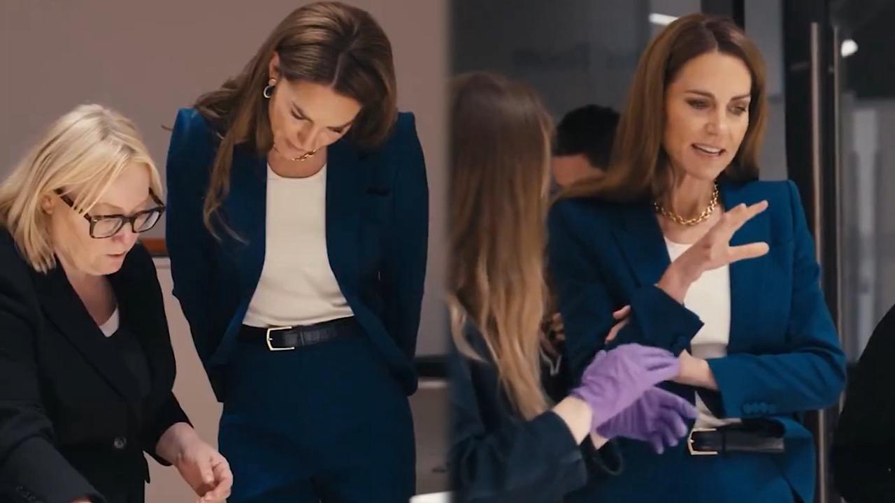 الأميرة كيت ميدلتون خلال زيارتها لمتحف V&#038;A إيست ستورهاوس في لندن .. فيديو