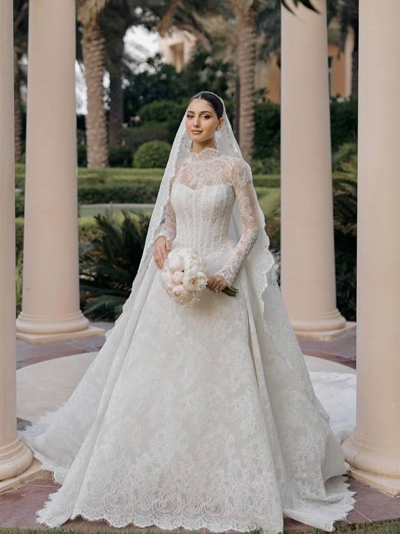 فستان زفاف شيرين بيوتيي يتجاوز 750 ألف ريال