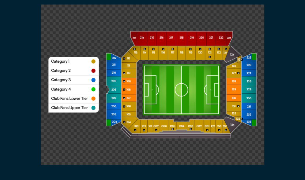 تحديد مواقع جماهير الهلال في مباريات مونديال الأندية الودية بأمريكا 
