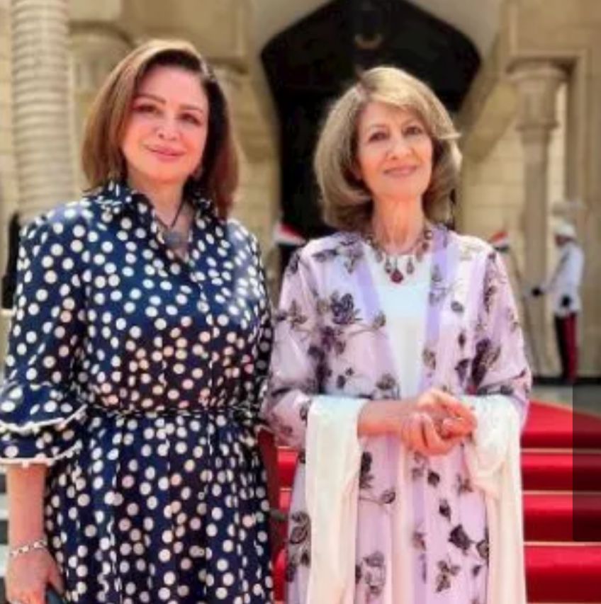 إلهام شاهين وهالة سرحان تطلبان المساعدة بعد إغلاق المجال الجوي بالعراق