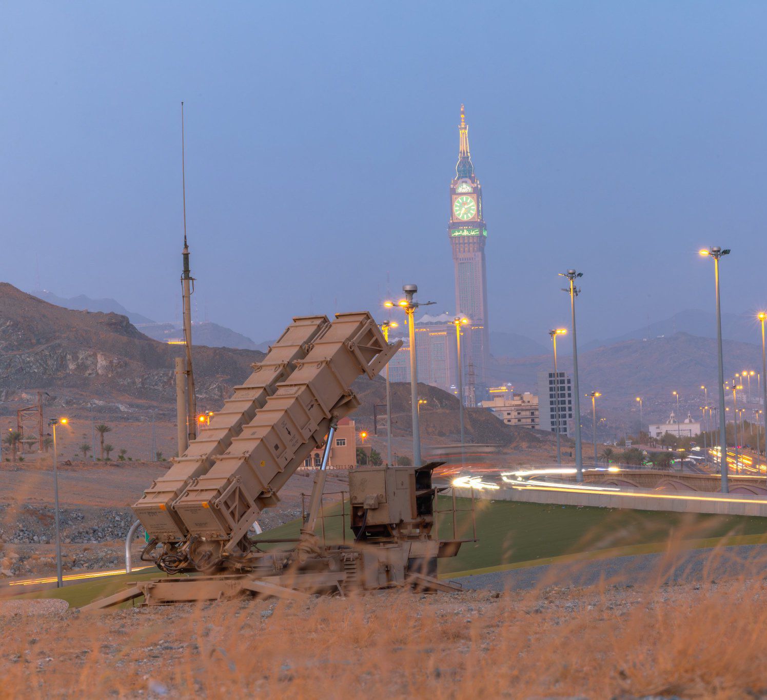 منظومة الباتريوت تحمي سماء الحرم وتؤكد أن أمن ضيوف الرحمن خط أحمر.. صور