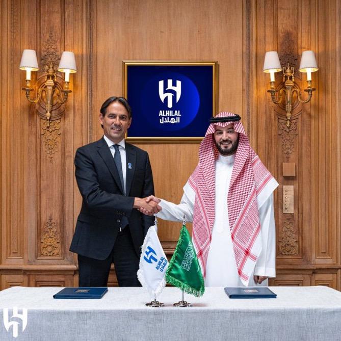 إنزاغي يحدد أولوياته ويطالب بضم نجوم إنتر ميلان لتعزيز صفوف الهلال