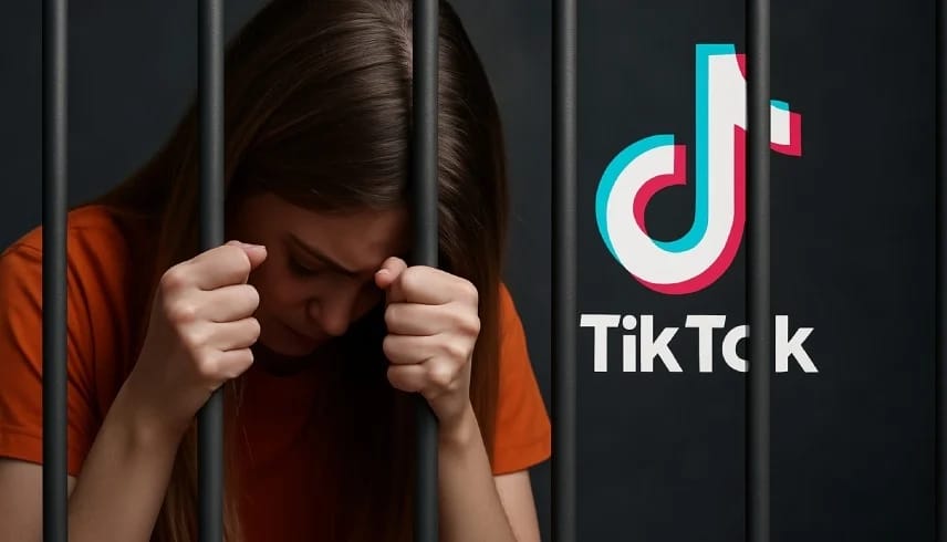 إدمان تيك توك يقود شابة إلى السجن