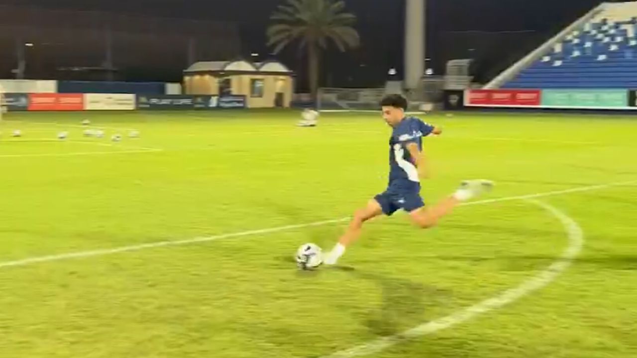 استراتيجية إنزاغي تظهر من خلال تسديدات لاعبي الهلال قبل لقاء الريال ..فيديو