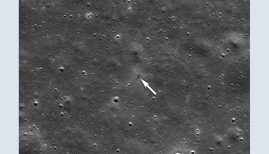 ناسا توثق موقع تحطم مركبة يابانية على سطح القمر