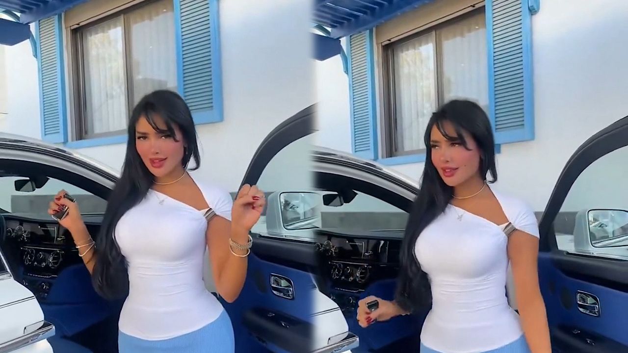 مروج الرحيلي تتفاعل وتتراقص على الترند الجديد&#8221;on grrr” .. فيديو