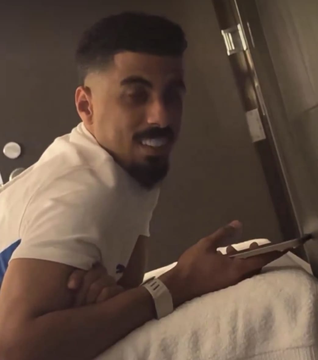 اللهجة القطيفية تجمع كنو ولاجامي في أمريكا.. فيديو