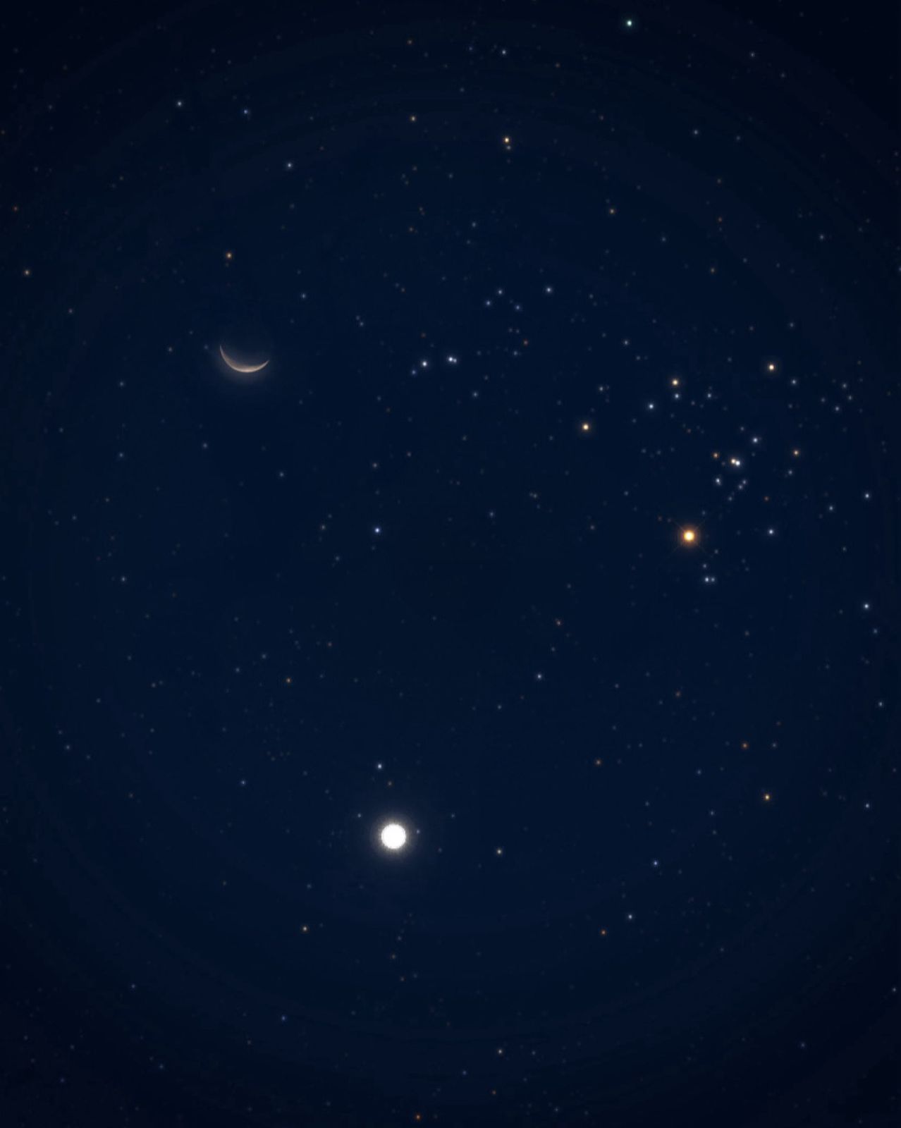 مثلث سماوي نادر يضيء فجر الإثنين فوق الأفق الشرقي