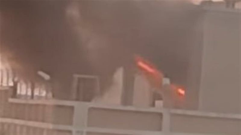 حريق هائل بمحطة محولات S1 المصرية