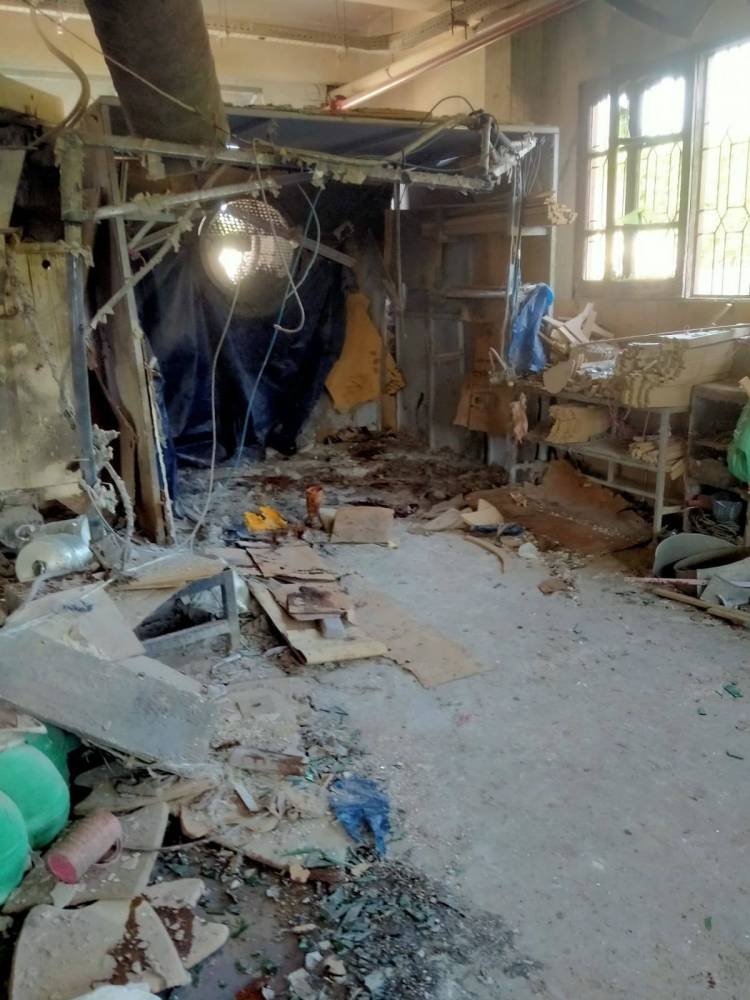 قتلى وجرحى في انفجار مصنع بمصر.. صور