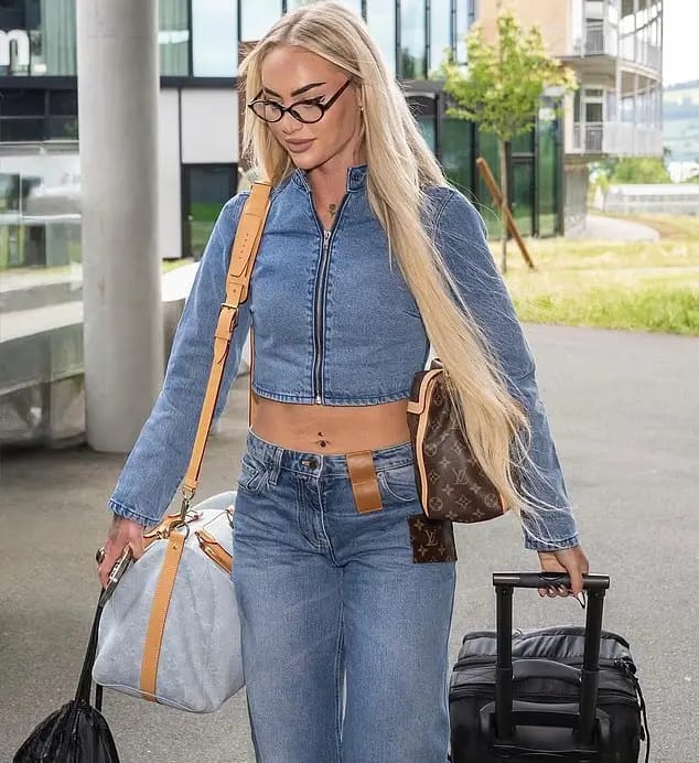 أليشا ليمان تخطف الأنظار بإطلالة مفاجئة وتلتحق بسويسرا في يورو 2025