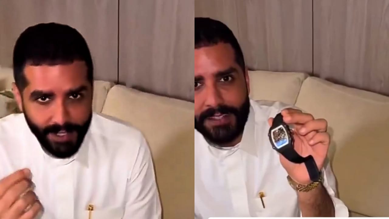عبدالله الودعاني يكشف عن هدية بمليوني ريال من زوجته أريج.. فيديو