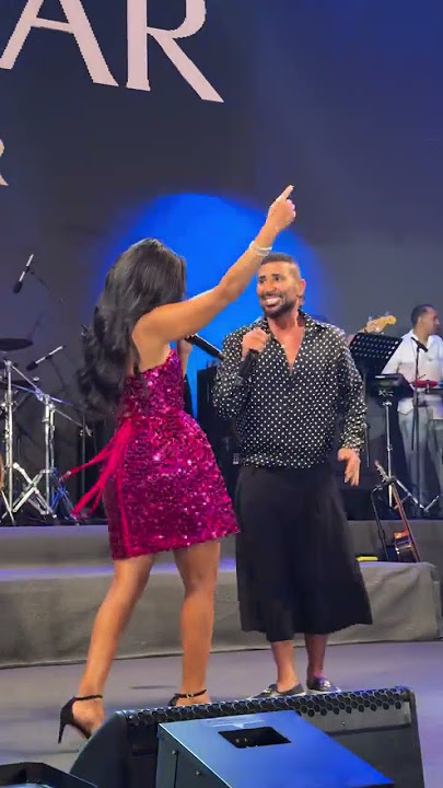 روبي تتألق في ليالي مراسي بأول ظهور بعد وفاة والد ابنتها