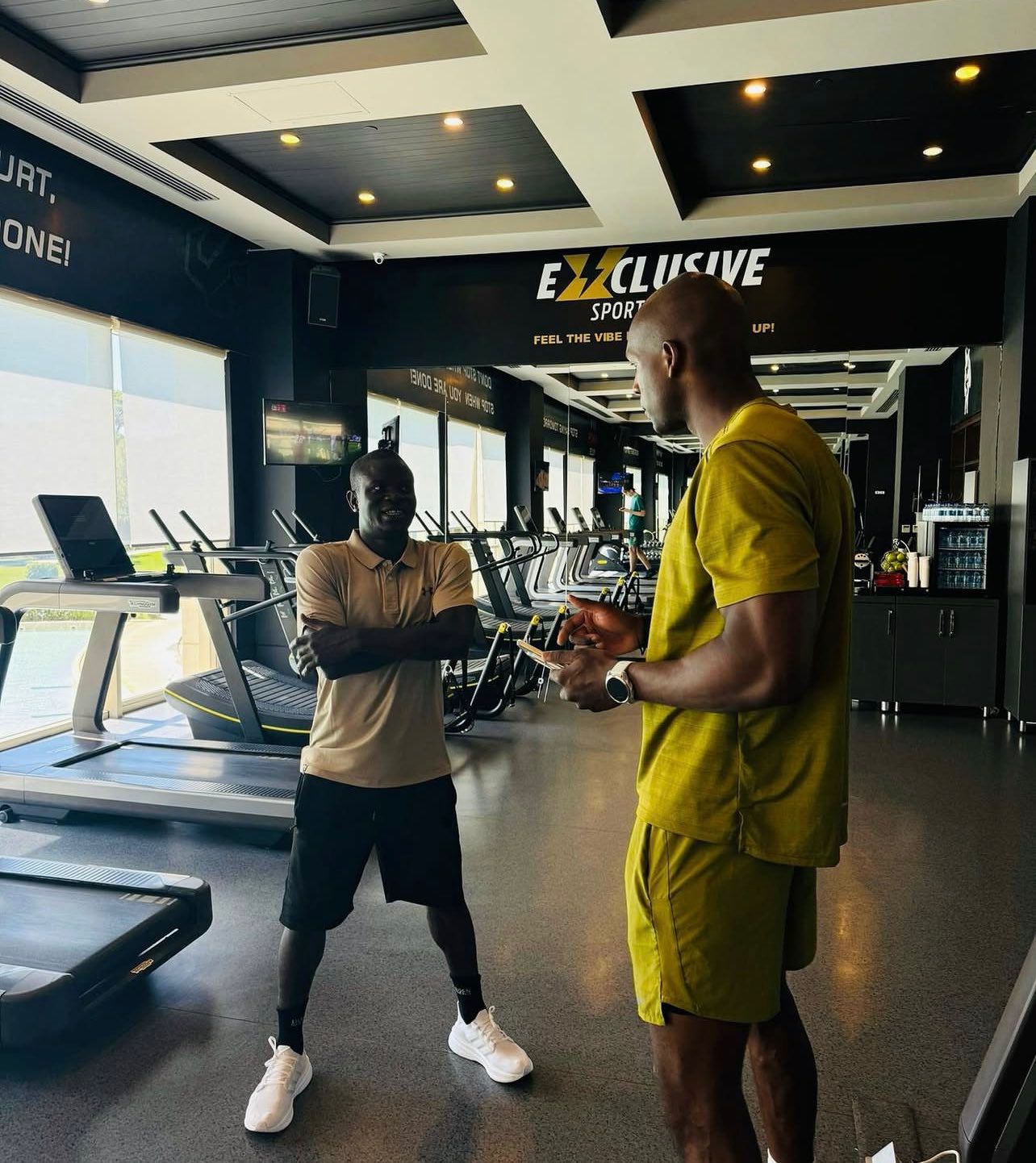 كانتي يواصل تدريباته مع مدربه الخاص في باريس