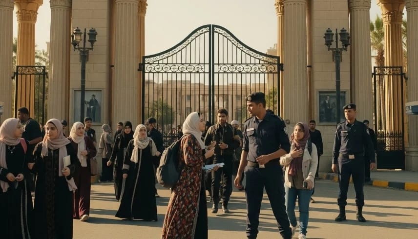 خريجة تطعن فرد أمن لرفضه دخولها الجامعة