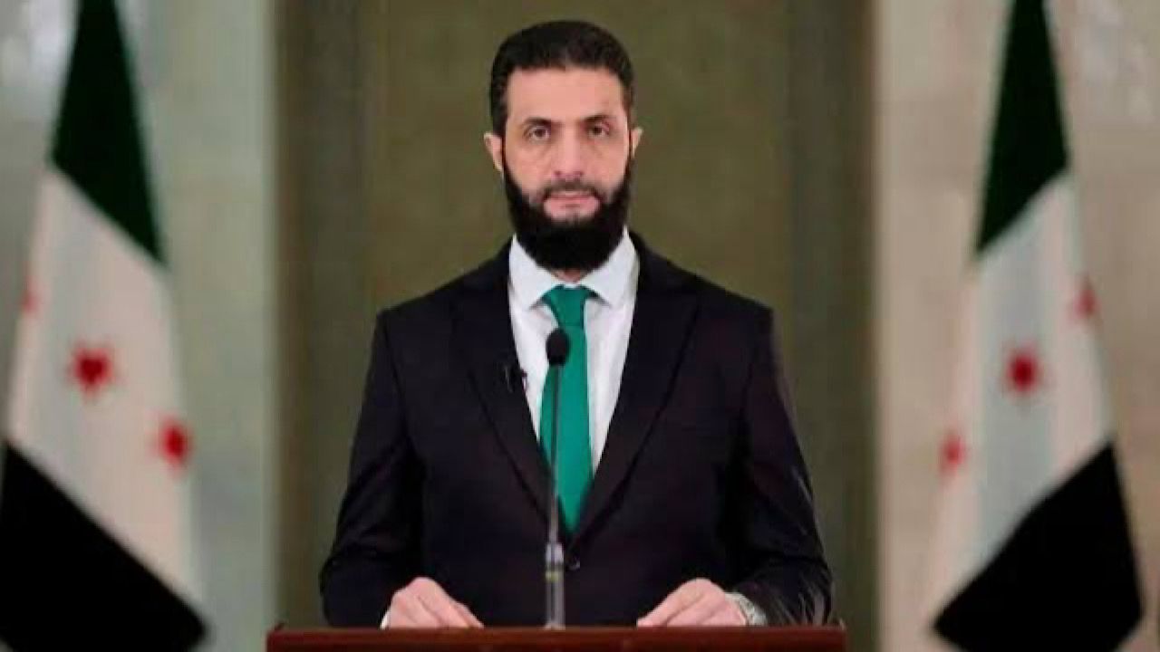 الشرع يعلن إطلاق الهوية البصرية الجديدة
