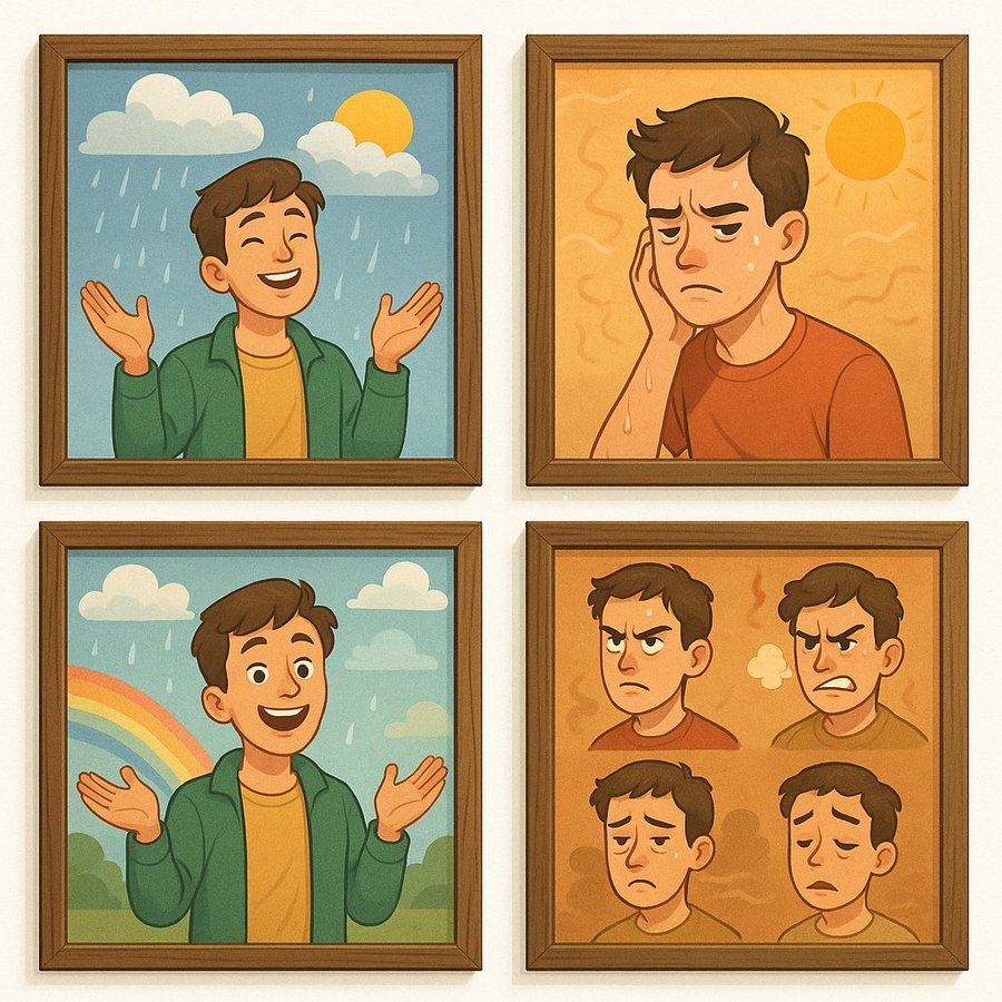 المسند: الطقس يؤثر في المزاج ويغير سلوك الإنسان