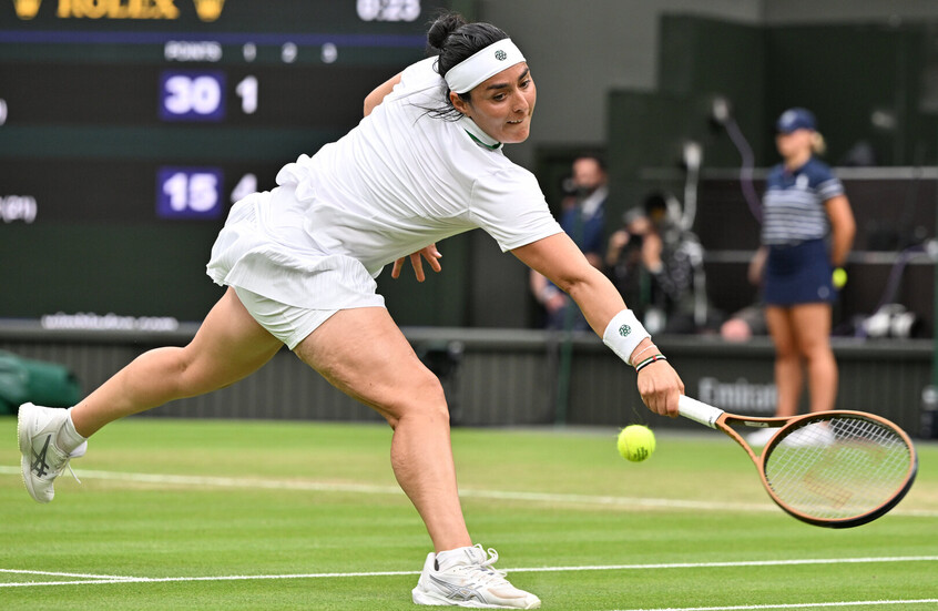 أنس جابر تودع الملاعب مؤقتا بسبب الإصابة