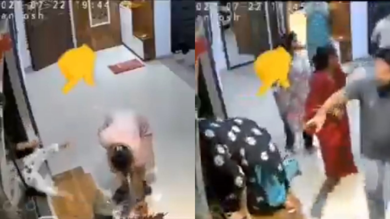 وفاة طفل بعد سقوطه من الطابق 12 بالهند .. فيديو